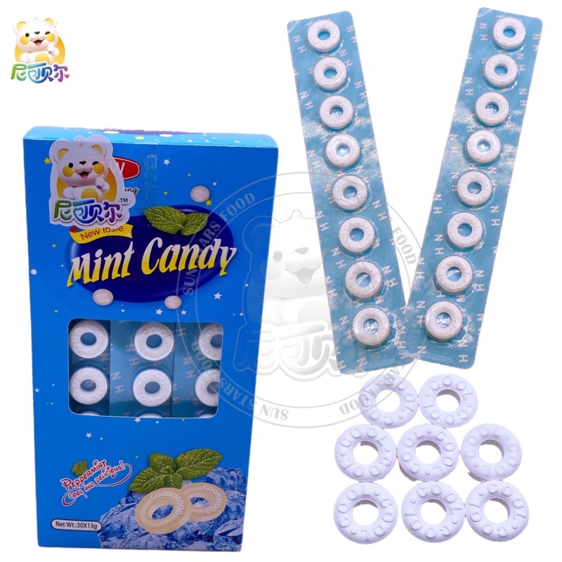 Wholesale Candy Cool And Refreshing Mint Sugar Free Roll Candy-H380