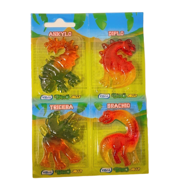 High Quality Funny Multi-colored Dinosaurs Shape Gummy Candy Sweet And Chewy Gummy Candy-G280