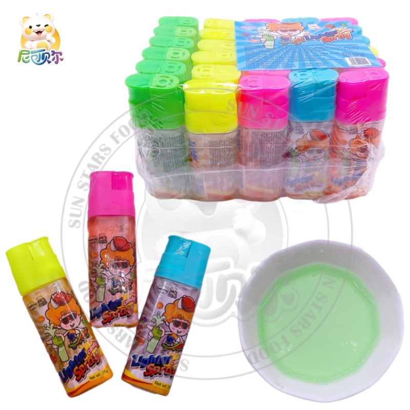 Lighter Shaped Liquid Spray Candy Factory-S143