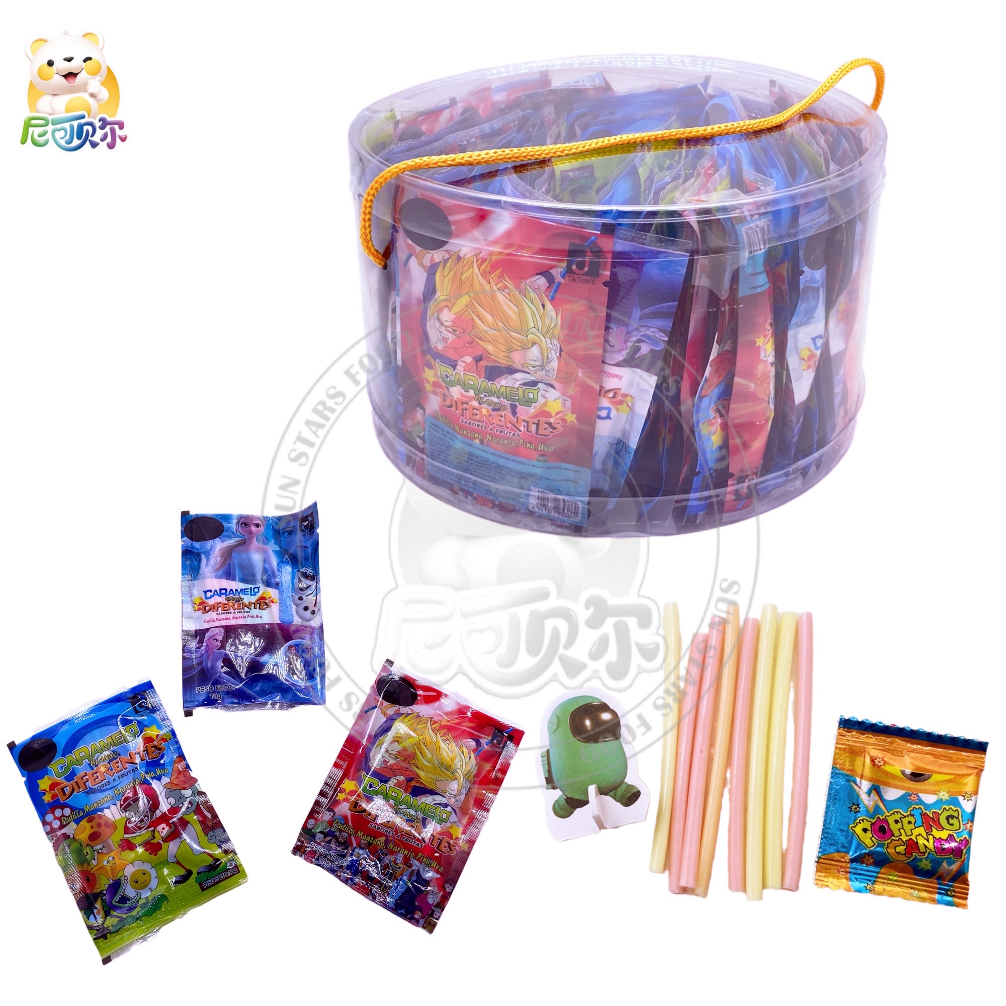 China Wholesale Halal Cc Stick Candy With Puzzle Sticker-CS098