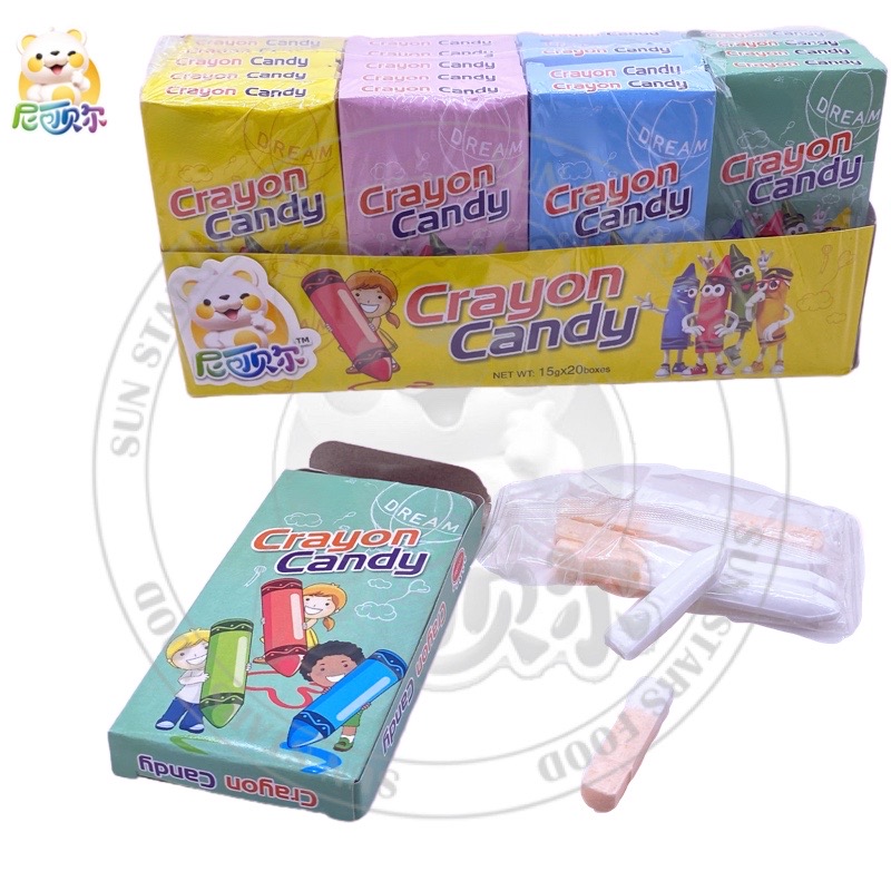 Cute Shape Chalk Candy Oem Halal Candy Fruit Sweets Funny Candy-H382