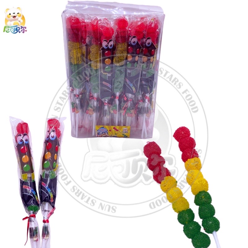 Hot Selling Mult-colored Sweet Traffic Light Gummy Candy For Wholesale-G311
