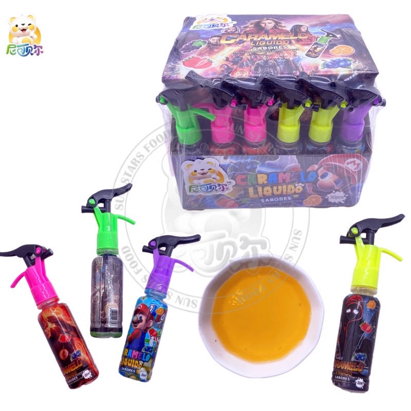 Mini Fruity Flavor Fire Extinguisher Liquid Spray Candy-S137