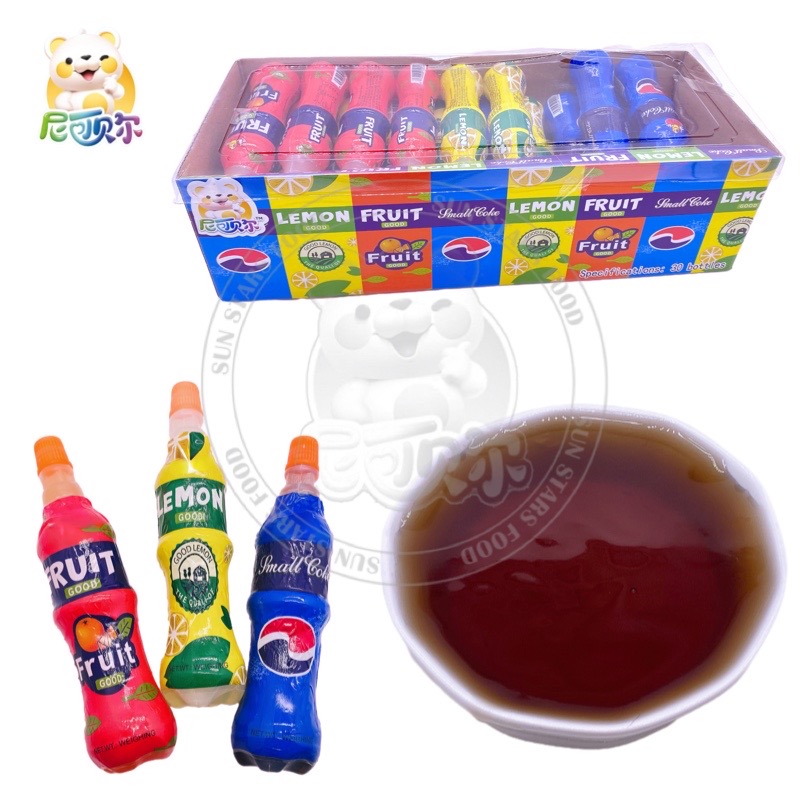 Box Packing Soda Beverage Cola Flavor Drinking Syrup Jam Liquid Candy-S139