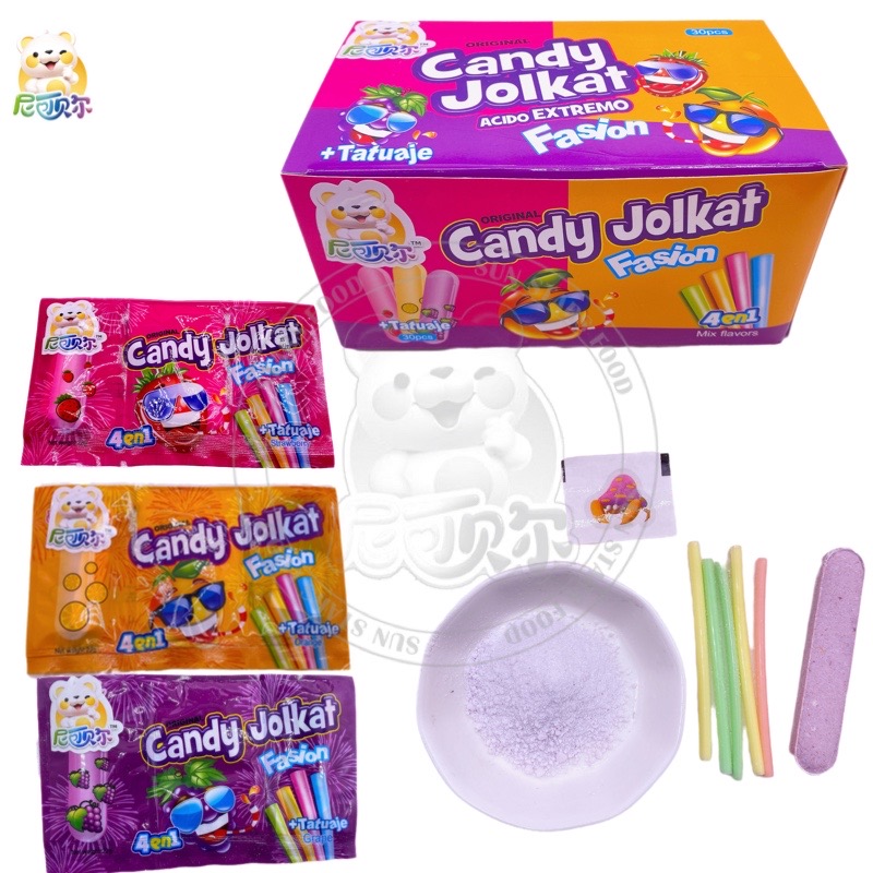 South American Product Three In One New Product Powdered Sugar + Cc Stick Candy + Candy Bar-CS102