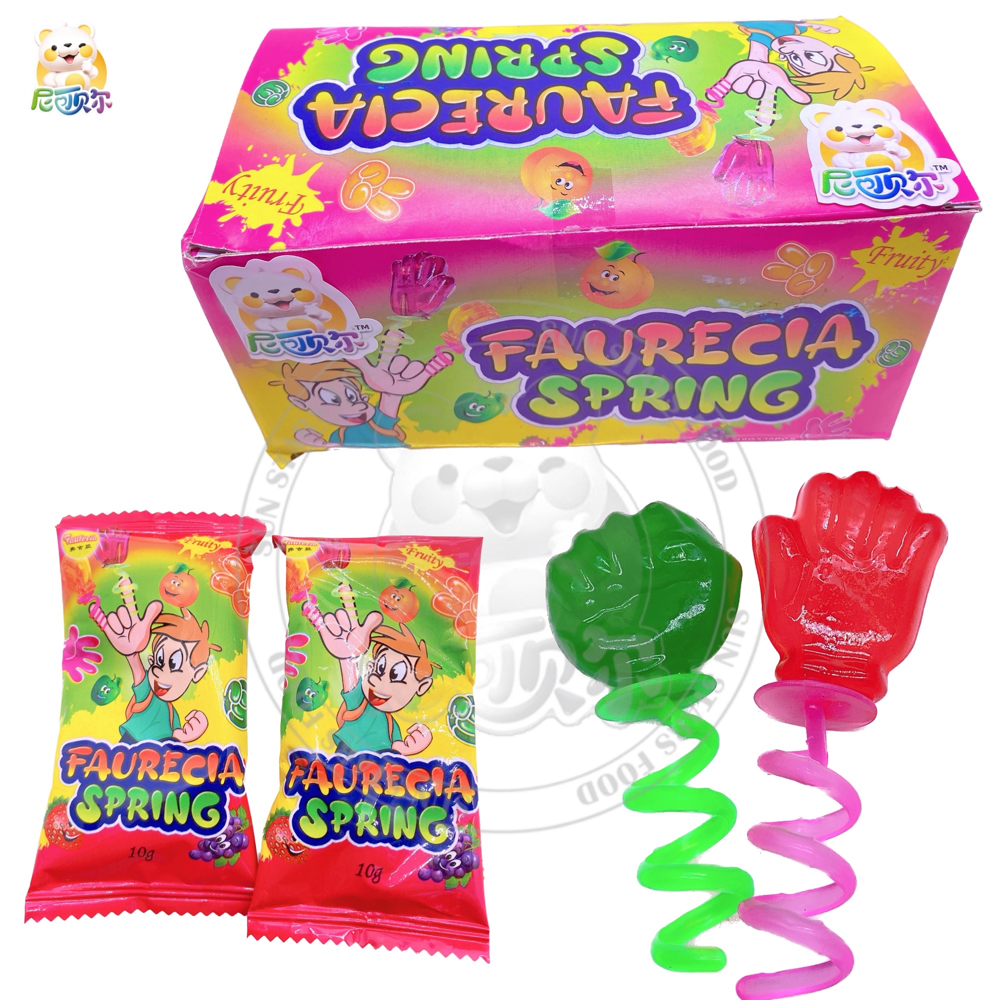 Scissors Stone Cloth Guessing Game Finger Spring Lollipop Hard Candy-T544