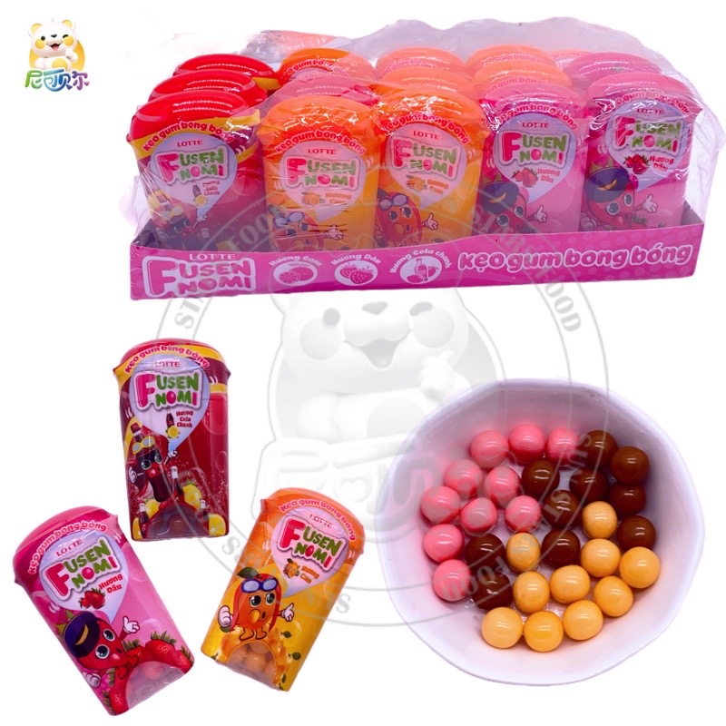 Strawberry Flavor And Red Color Pop Bubble Gum Roll Fruit Chewing Gum-G388
