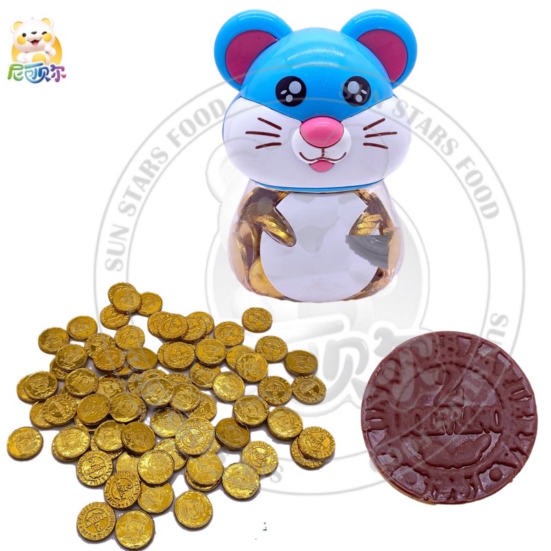 High Quality Chocolate Coins Kids Toys Chocolate Candy Gold Coins Chocolate-C506