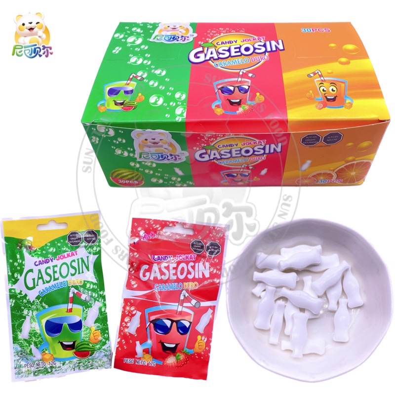 Mini Soda Can Candy Bottle Cola Soda Flavors Pressed Tablet Candy-H402